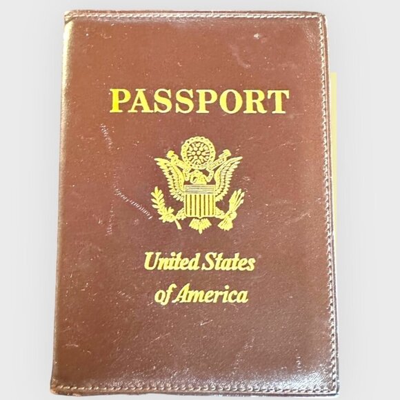 Mark Cross - Vintage Classic Passport Cover - Picture 1 of 2